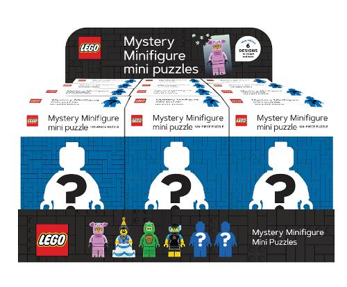 LEGO Mystery Minifigure Puzzles Blue Edition 12 Copy CDU