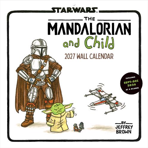 2027 Mandalorian And Child Wall Calendar