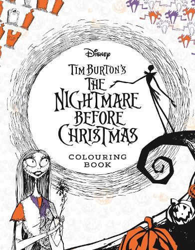 Disney Tim Burton's The Nightmare Before Christmas Colouring Book by Walt Disney