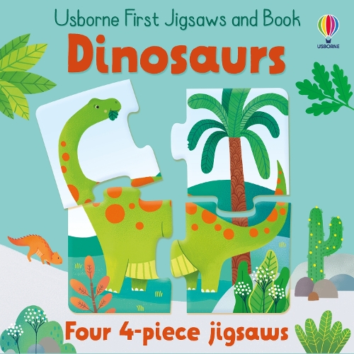 Usborne Dinosaur 4Pc Jigsaw