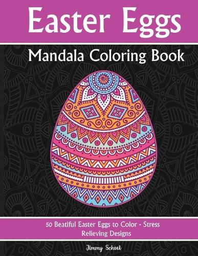 Easter Eggs Mandala Coloring Book