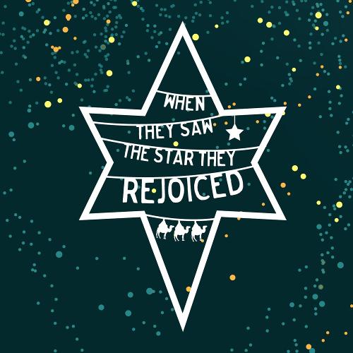 When they saw the star