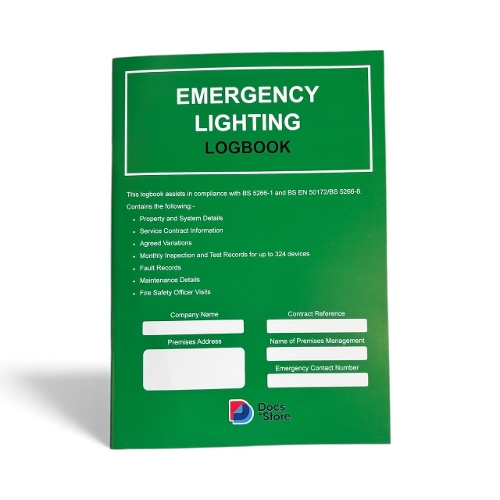 Emergency Lighting Logbook