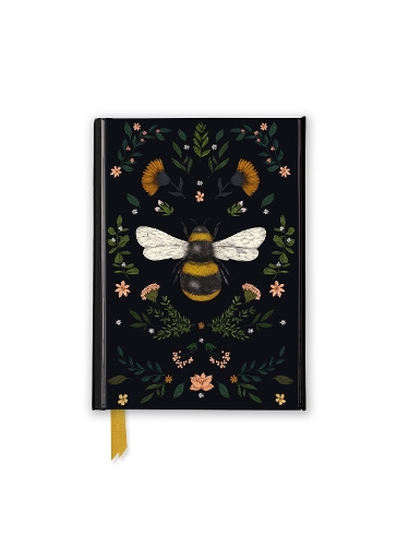 Jade Mosinski: Bee (Foiled Pocket Journal) by Flame Tree Studio | Foyles
