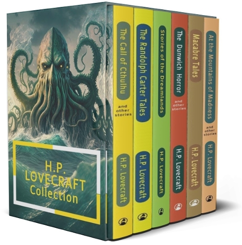 The H. P Lovecraft 6 Books Collection