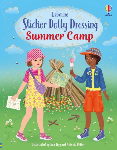Sticker Dolly Dressing Summer Camp by Fiona Watt