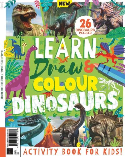 Learn, Draw & Colour: Dinosaurs
