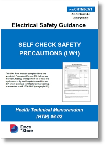 LW1 - Self-Check Safety Precautions