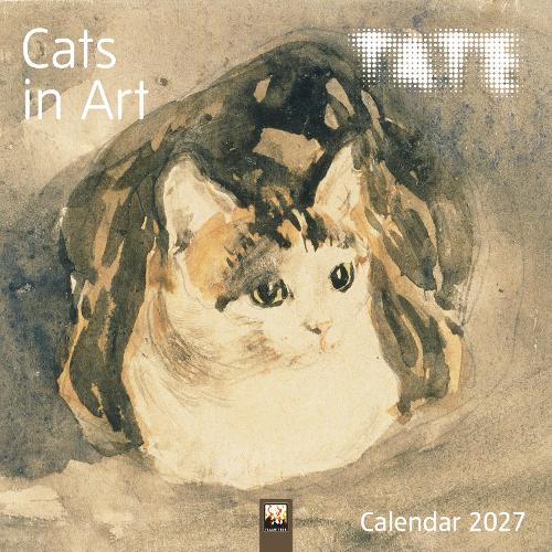 Tate: Cats in Art Mini Wall calendar 2027 (Art Calendar)