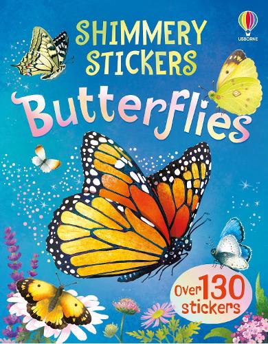 Shimmery Stickers Butterflies