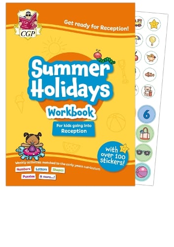 CGP Summer Holidays Activity Workbook - for kids going into Reception (ages 3-4)