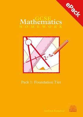 Two-tier GCSE Mathematics Homework Pack: Foundation Tier Pack 1