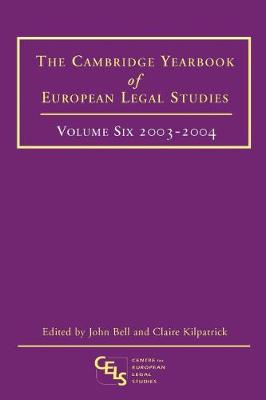 The Cambridge Yearbook of European Legal Studies 2003