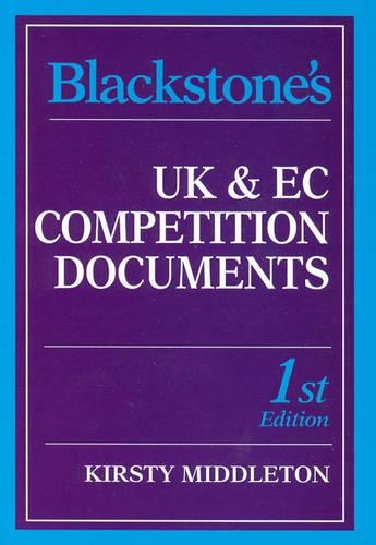 UK and EC Competition Documents