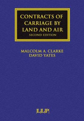 Contracts of Carriage by Land and Air