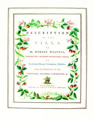 A Description of the Villa at Strawberry Hill