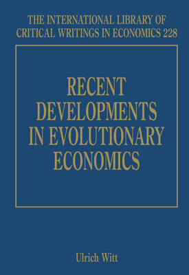 Recent Developments in Evolutionary Economics