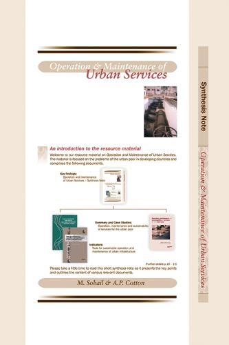 Operation and Maintenance of Urban Services