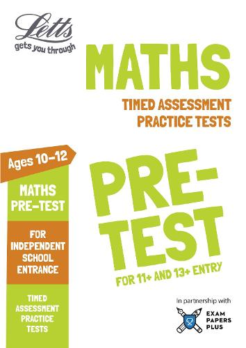 Letts Maths Pre-test Practice Tests