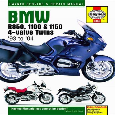 BMW R850, 1100 and 1150 4-valve Twins Service and Repair Manuals