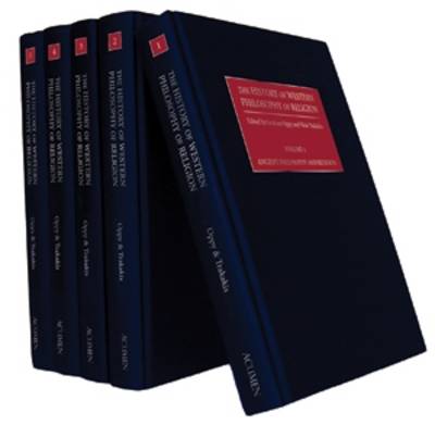 History of Western Philosophy of Religion: Ancient Philosophy and Religion v. 1