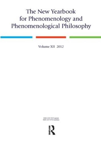 The New Yearbook for Phenomenology and Phenomenological Philosophy