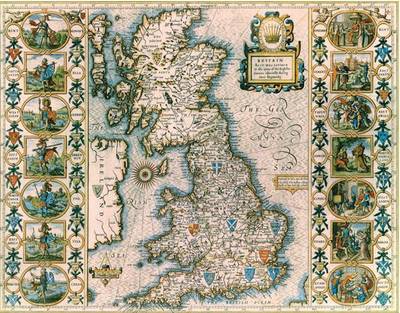 John Speed's Map of Saxon Britain