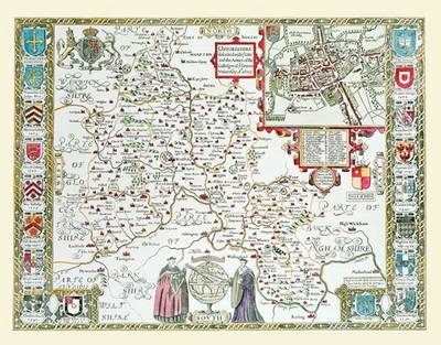 John Speed's Map of Oxfordshire 1611