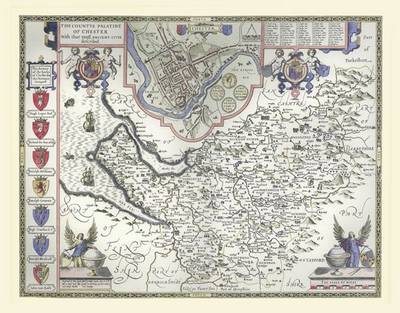 John Speed's Map of Cheshire 1611