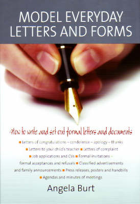 Model Everyday Letters and Forms