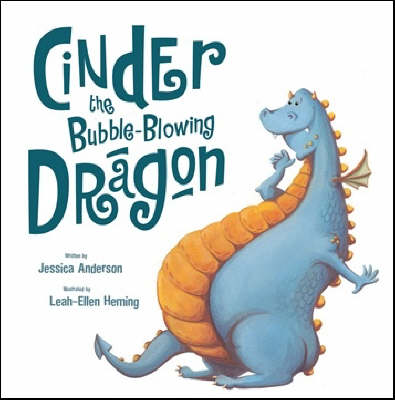 Cinder the Bubble-blowing Dragon