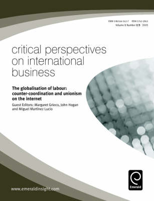 The Globalisation of Labour Counter-Coordination and Unionism on the Internet