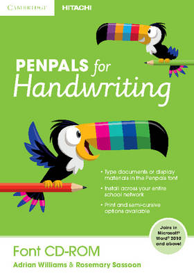 Penpals for Handwriting: Penpals for Handwriting Font CD-ROM