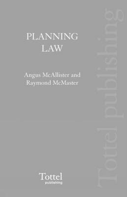 Scottish Planning Law