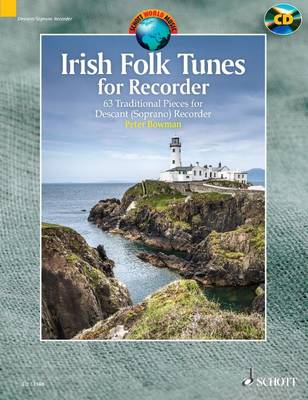 Irish Folk Tunes for Descant Recorder + CD