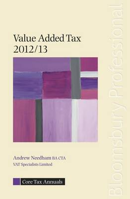 Core Tax Annual: VAT 2012/13 2012/13