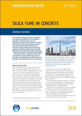 Silica Fume in Concrete