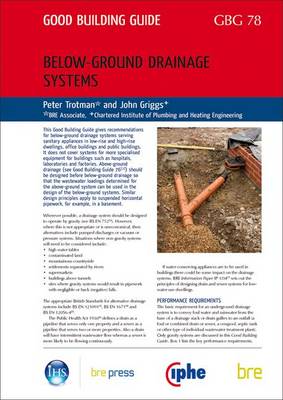 Below-ground Drainage Systems