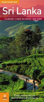 Rough Guide Map Sri Lanka