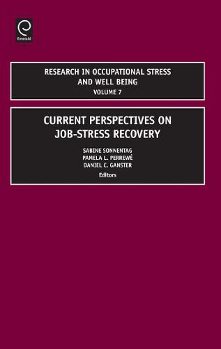 Research in Occupational Stress and Well being