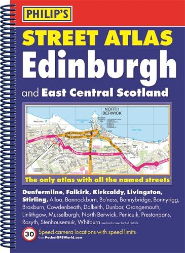 Philip's Street Atlas Edinburgh and East Central Scotland