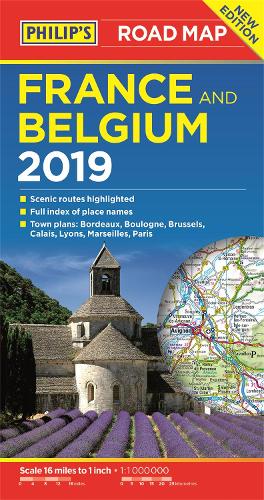 Philip's France and Belgium Road Map