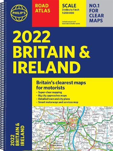 2022 Philip's Road Atlas Britain and Ireland