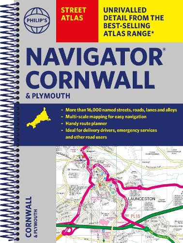 Philip's Navigator Street Atlas Cornwall & Plymouth