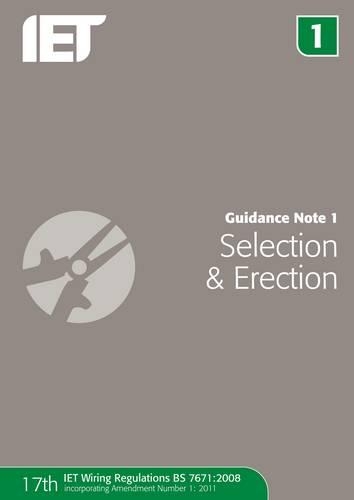Guidance Note 1: Selection & Erection