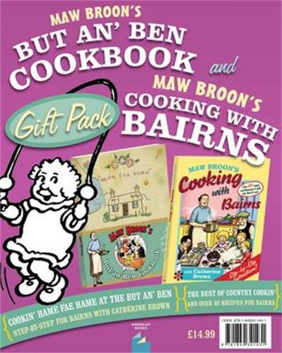 Maw Broon's But An' Ben and Maw Broon's Cooking with Bairns Giftpack