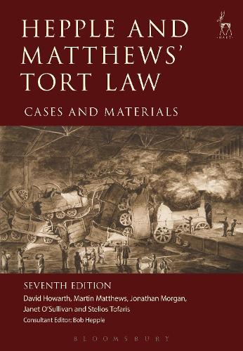 Hepple and Matthews' Tort Law