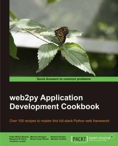 web2py Application Development Cookbook