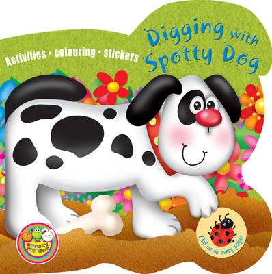 Digging with Spotty Dog