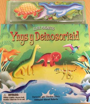 Ynys y Deinosoriaid - Llyfr Magnetig